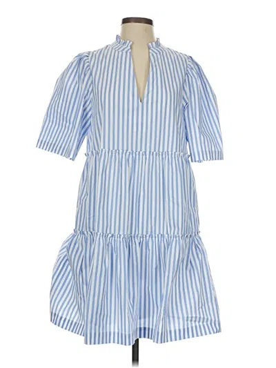 Pre-owned Assorted Brands Casual Dress In Blue