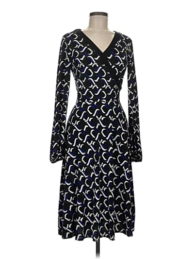 Pre-owned Assorted Brands Casual Dress In Blue
