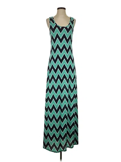 Pre-owned Assorted Brands Casual Dress In Blue