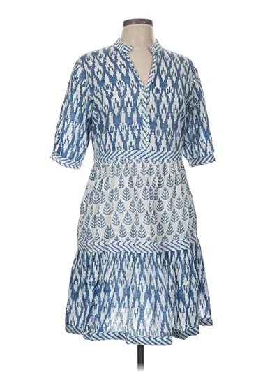 Pre-owned Assorted Brands Casual Dress In Blue