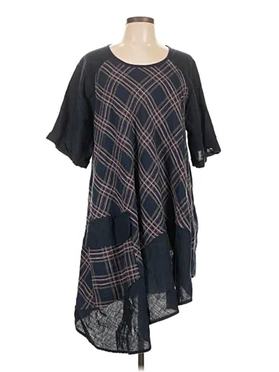 Pre-owned Assorted Brands Casual Dress In Blue