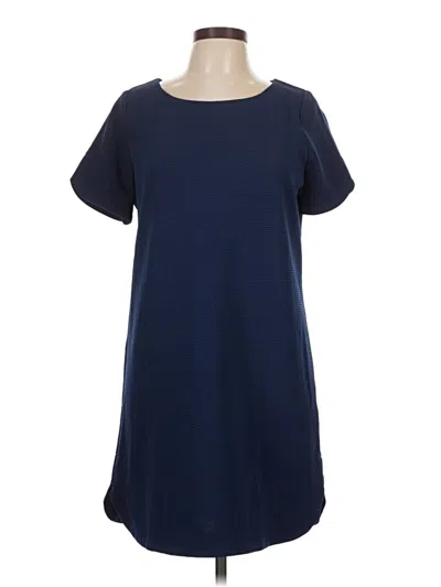 Pre-owned Assorted Brands Casual Dress In Blue