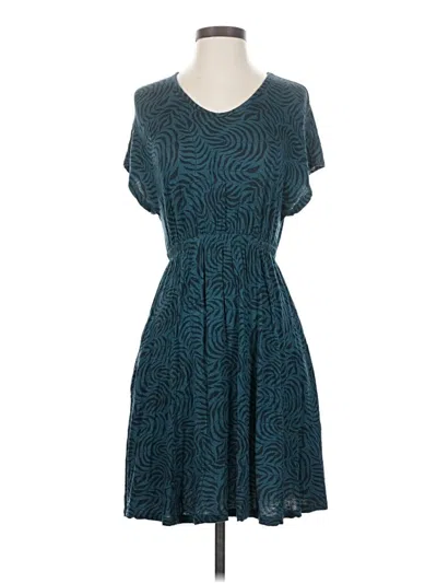 Pre-owned Assorted Brands Casual Dress In Blue