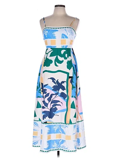 Pre-owned Assorted Brands Casual Dress In Blue