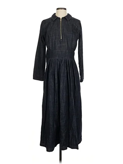 Pre-owned Assorted Brands Casual Dress In Blue