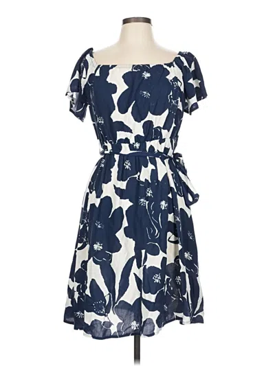 Pre-owned Assorted Brands Casual Dress In Blue