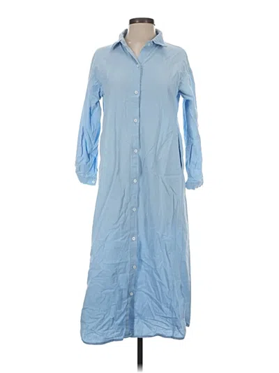 Pre-owned Assorted Brands Casual Dress In Blue