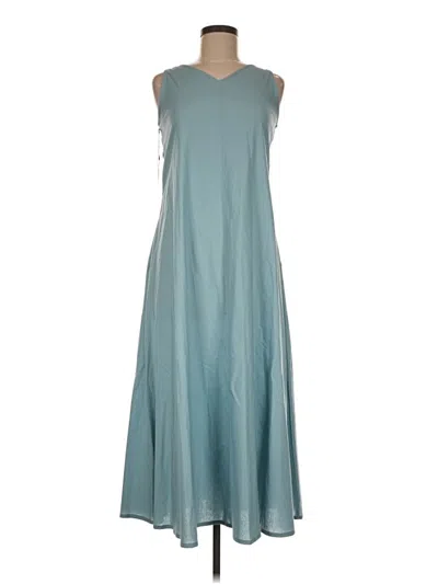 Pre-owned Assorted Brands Casual Dress In Blue