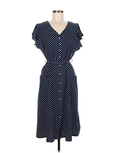 Pre-owned Assorted Brands Casual Dress In Blue