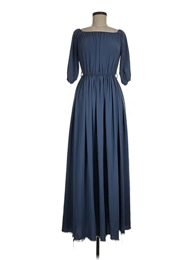 Pre-owned Assorted Brands Casual Dress In Blue