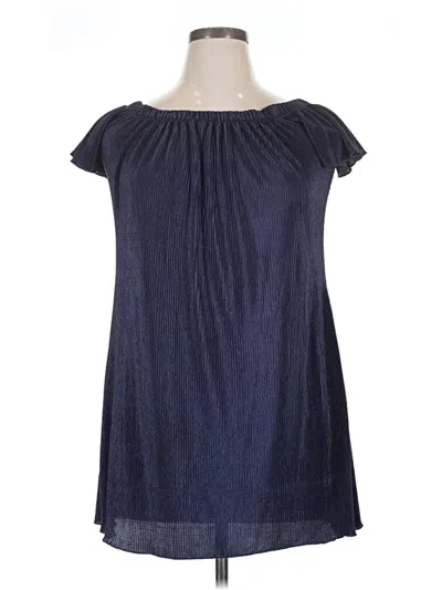 Pre-owned Assorted Brands Casual Dress In Blue
