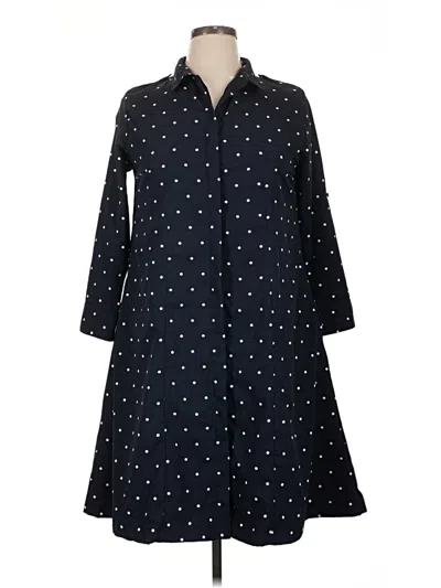 Pre-owned Assorted Brands Casual Dress In Blue