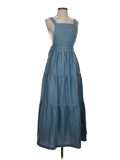 Pre-owned Assorted Brands Casual Dress In Blue
