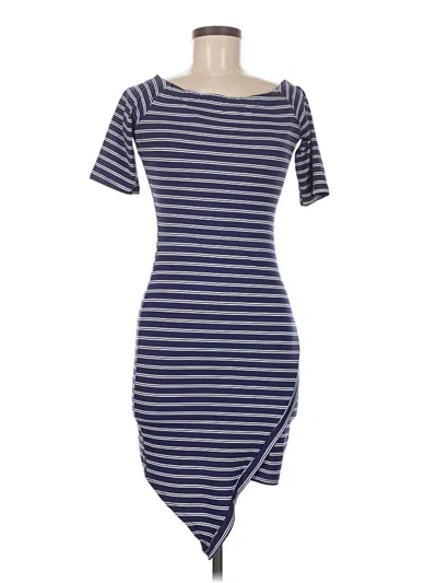 Pre-owned Assorted Brands Casual Dress In Blue