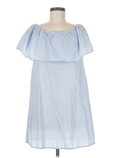 Pre-owned Assorted Brands Casual Dress In Blue