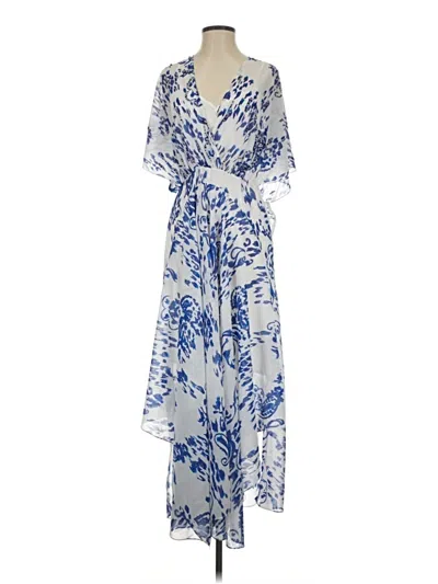 Pre-owned Assorted Brands Casual Dress In Blue