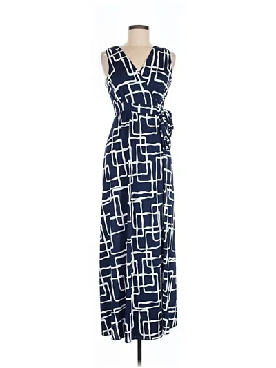 Pre-owned Assorted Brands Casual Dress In Blue