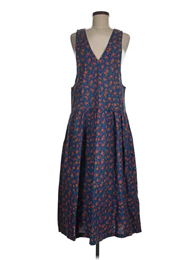 Pre-owned Assorted Brands Casual Dress In Blue