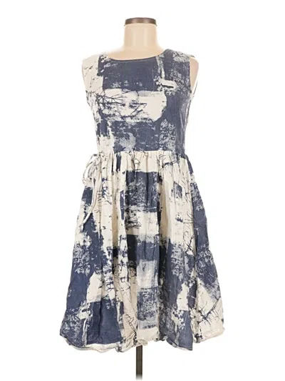 Pre-owned Assorted Brands Casual Dress In Blue