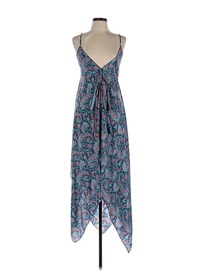 Pre-owned Assorted Brands Casual Dress In Blue
