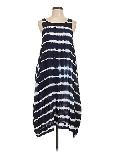 Pre-owned Assorted Brands Casual Dress In Blue