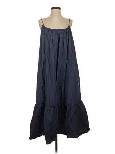 Pre-owned Assorted Brands Casual Dress In Blue