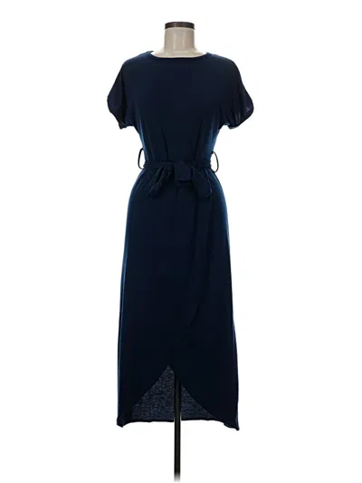 Pre-owned Assorted Brands Casual Dress In Blue