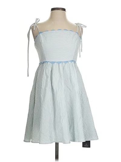 Pre-owned Assorted Brands Casual Dress In Blue