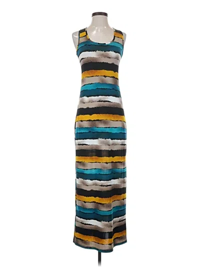 Pre-owned Assorted Brands Casual Dress In Blue