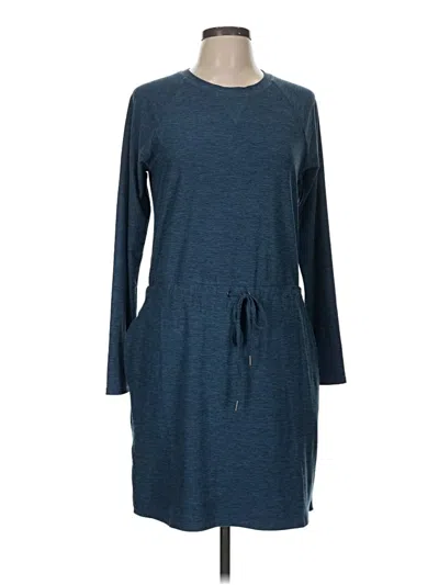 Pre-owned Assorted Brands Casual Dress In Blue