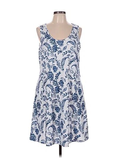 Pre-owned Assorted Brands Casual Dress In Blue
