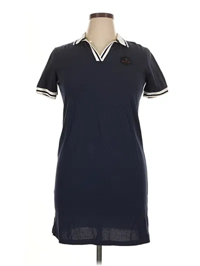 Pre-owned Assorted Brands Casual Dress In Blue