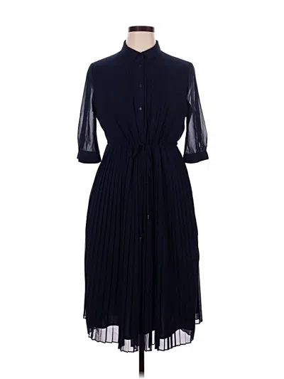 Pre-owned Assorted Brands Casual Dress In Blue