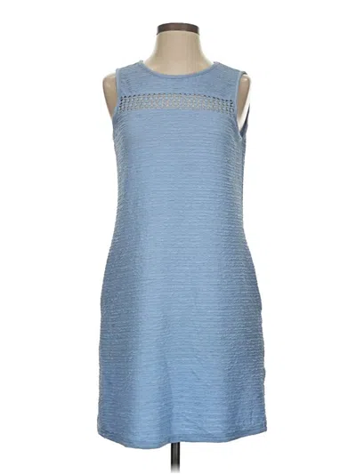 Pre-owned Assorted Brands Casual Dress In Blue