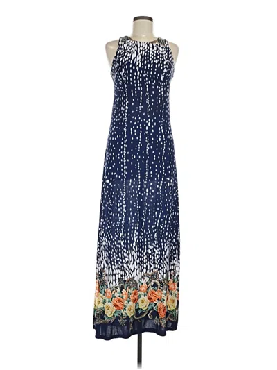 Pre-owned Assorted Brands Casual Dress In Blue