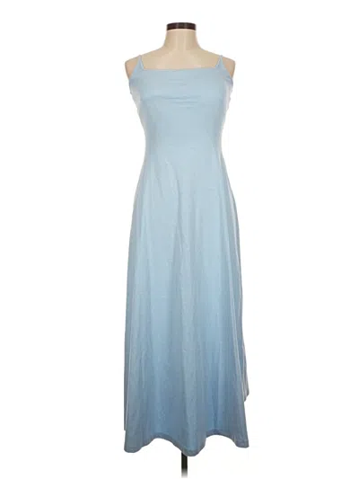 Pre-owned Assorted Brands Casual Dress In Blue