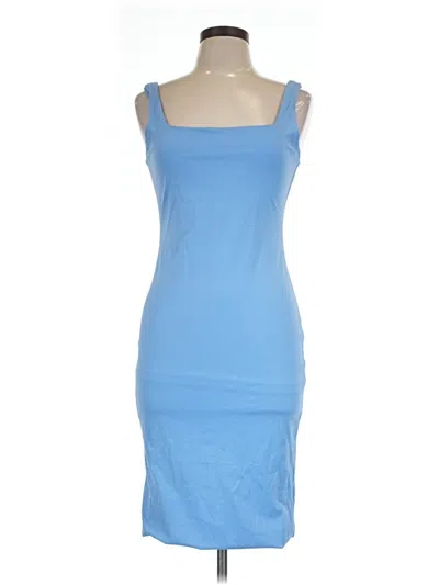 Pre-owned Assorted Brands Casual Dress In Blue