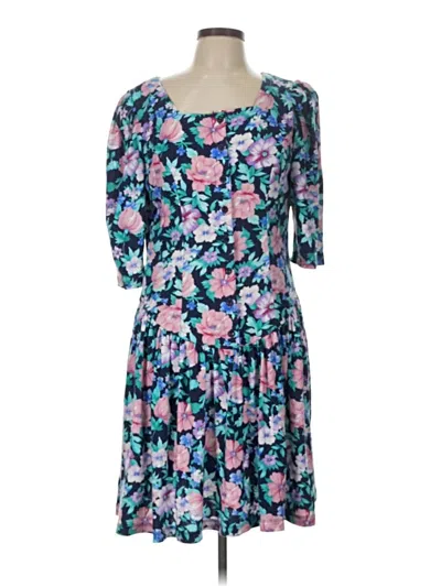 Pre-owned Assorted Brands Casual Dress In Blue