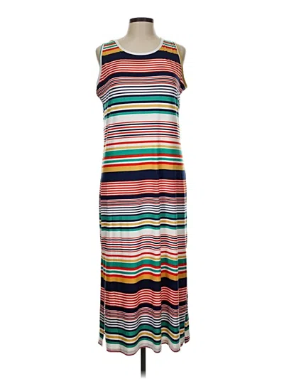 Pre-owned Assorted Brands Casual Dress In Blue