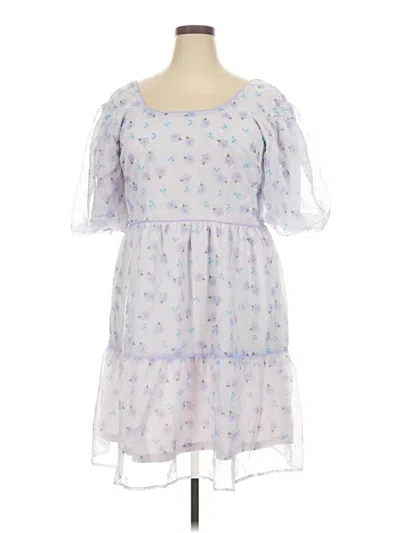 Assorted Brands Casual Dress In Blue