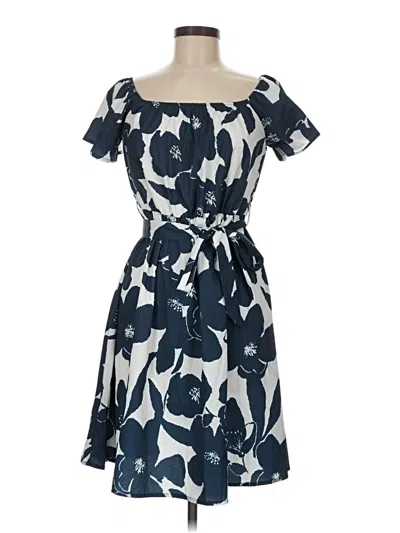 Pre-owned Assorted Brands Casual Dress In Blue