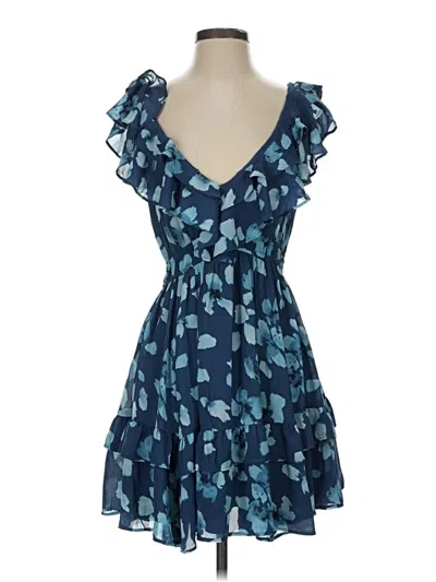 Pre-owned Assorted Brands Casual Dress In Blue