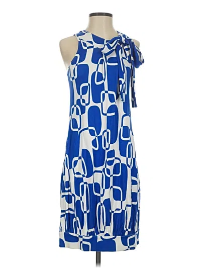 Pre-owned Assorted Brands Casual Dress In Blue