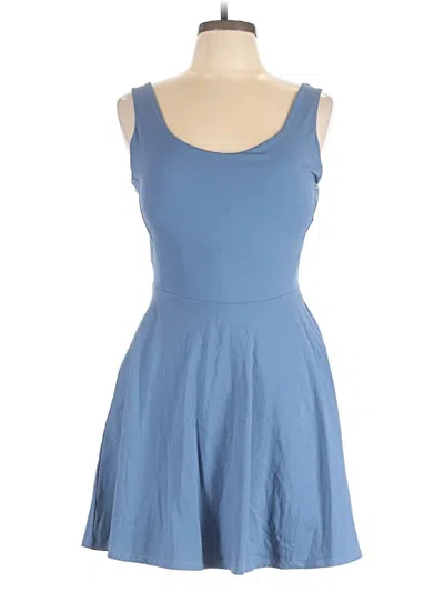 Pre-owned Assorted Brands Casual Dress In Blue
