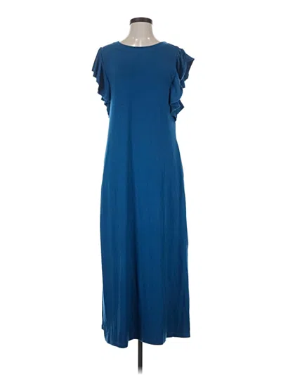 Pre-owned Assorted Brands Casual Dress In Blue