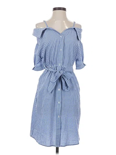 Pre-owned Assorted Brands Casual Dress In Blue