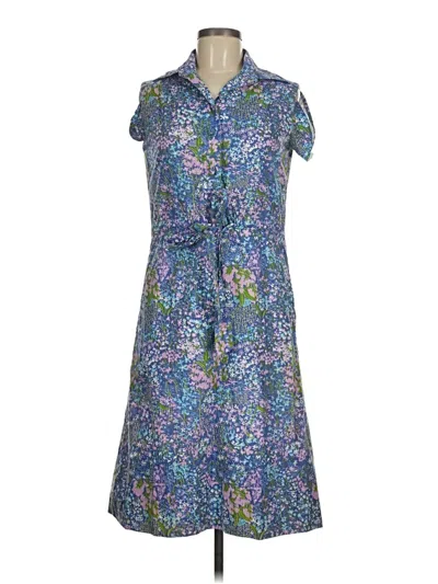 Pre-owned Assorted Brands Casual Dress In Blue