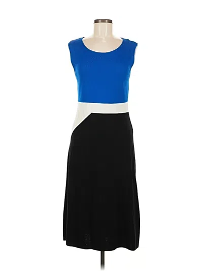 Pre-owned Assorted Brands Casual Dress In Blue