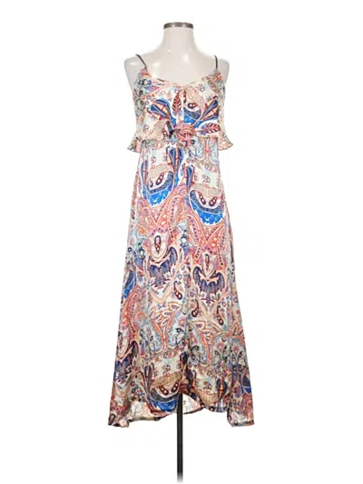 Pre-owned Assorted Brands Casual Dress In Blue