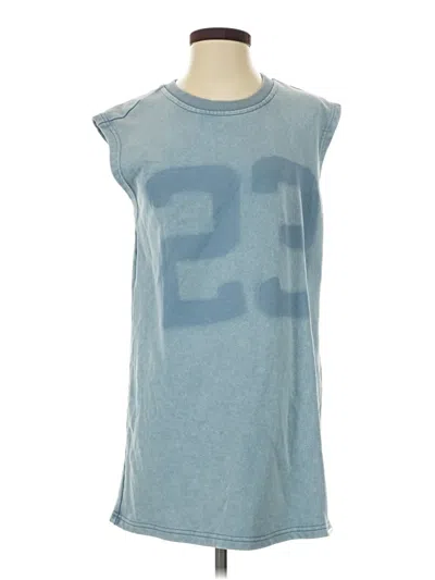 Pre-owned Assorted Brands Casual Dress In Blue